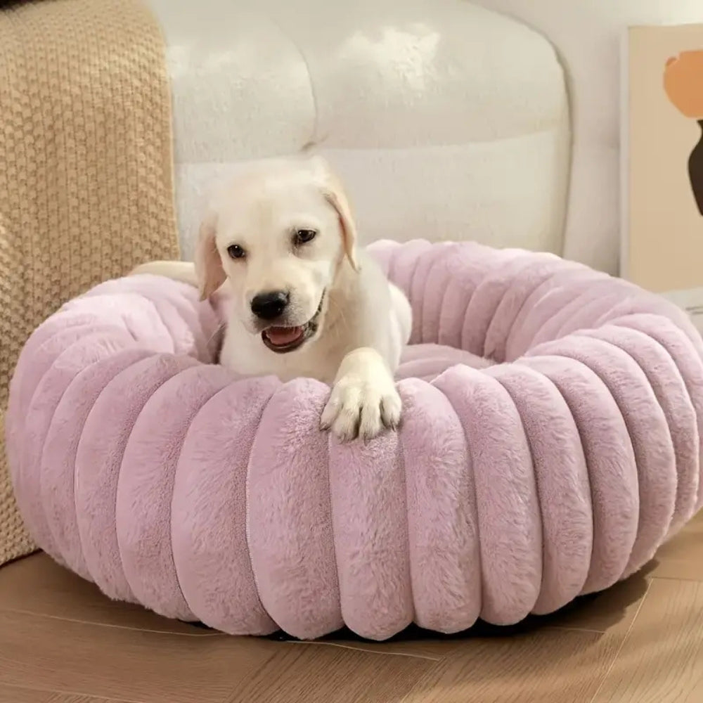 Lit Rond Purrfectly Plush pour Animaux