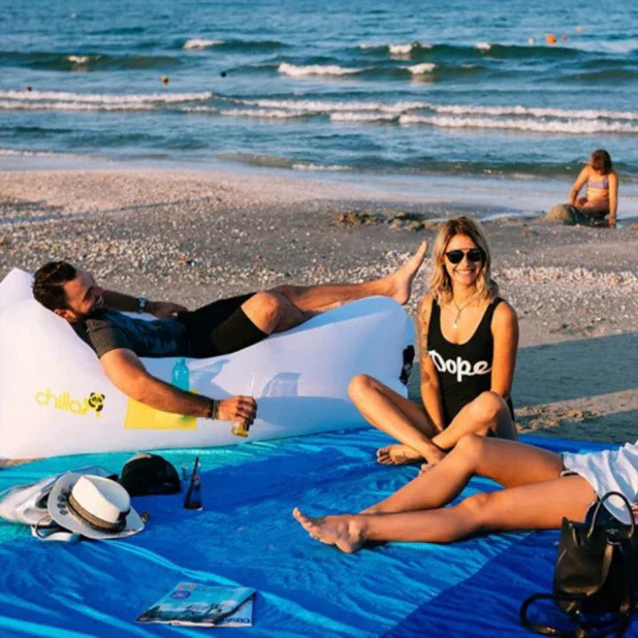 Sandsberg | Couverture de Plage Résistante au Sable | Légère & Séchage Rapide