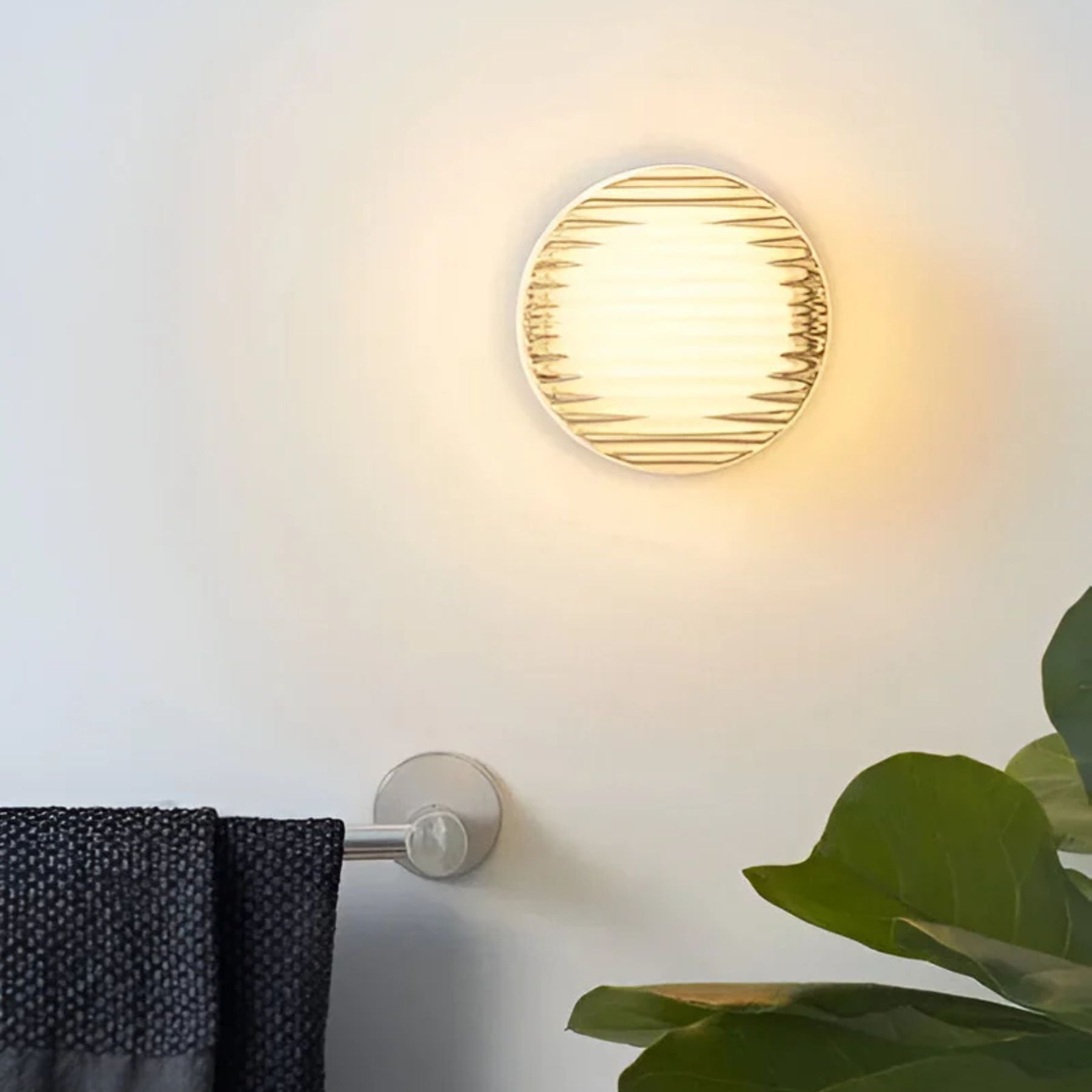 Applique LED ronde pour escaliers