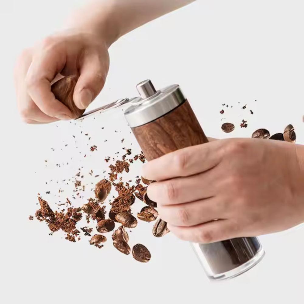 Brewora | Moulin à café en bois fait main – Moulin manuel réglable pour café fraîchement moulu
