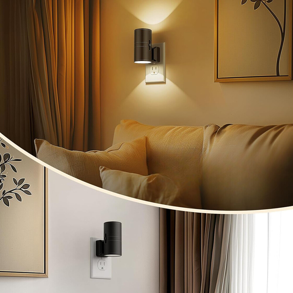 Skanto | Lampe de nuit Nattlys avec détection de luminosité et luminosité réglable