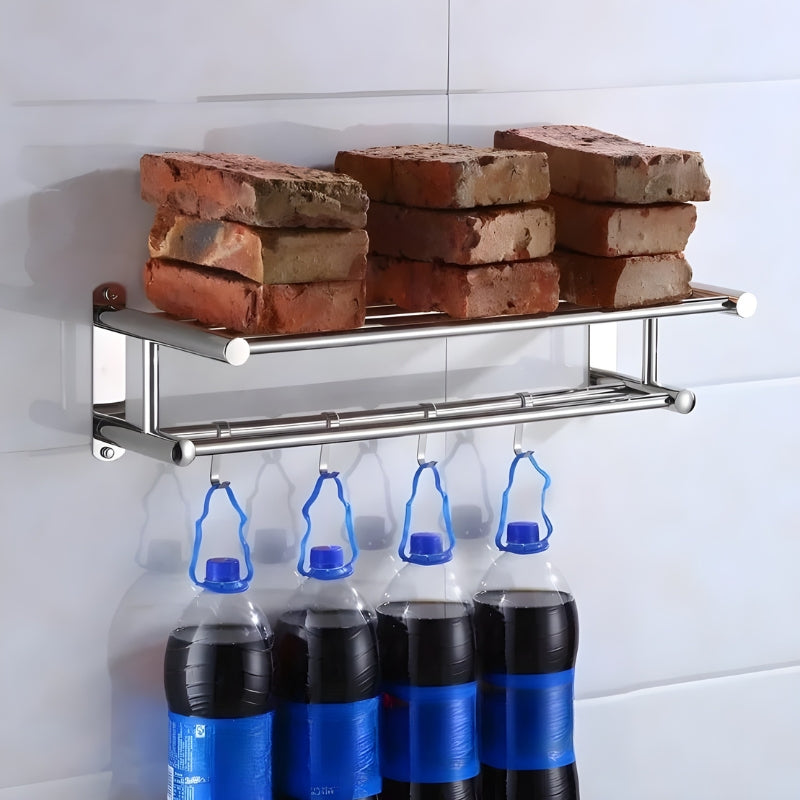 Porte-serviettes en acier inoxydable élégant - AeroRack