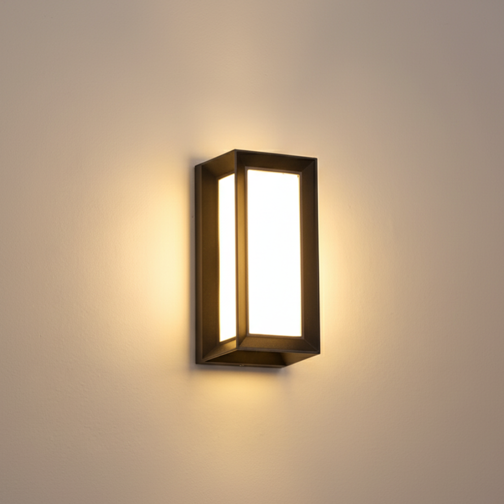 Lumière Murale Extérieure Moderne - Lanternes LED Étanches pour Jardin et Porche