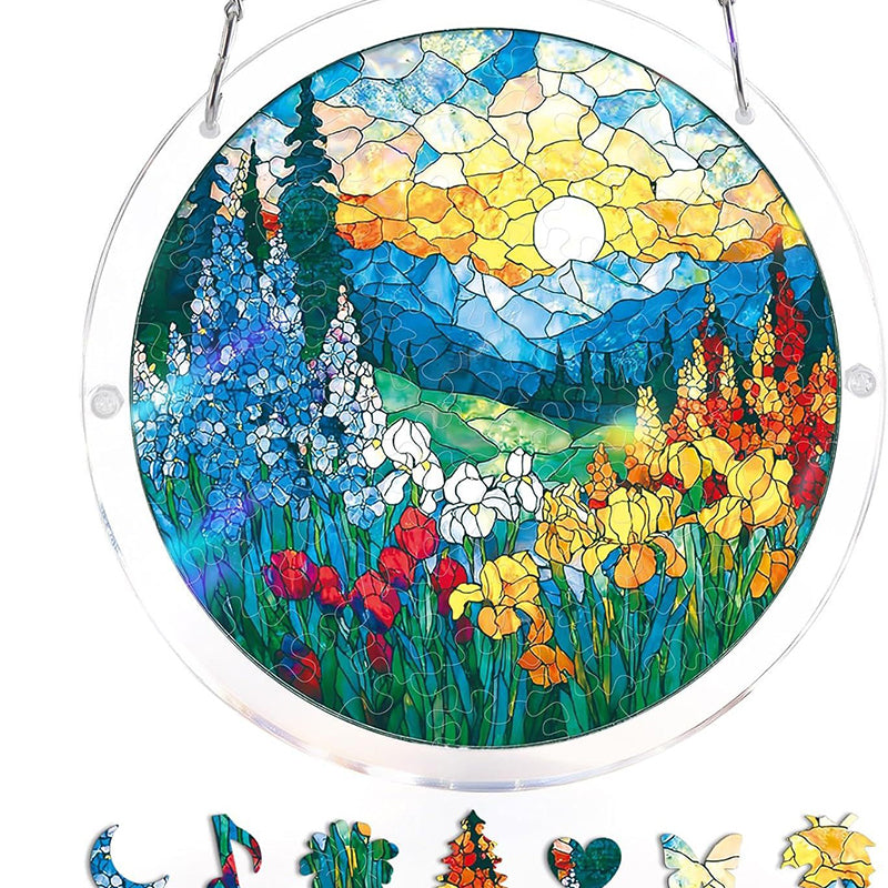 RadianceFlow™ | Attrape-lumière avec un fascinant design de coucher de soleil océanique