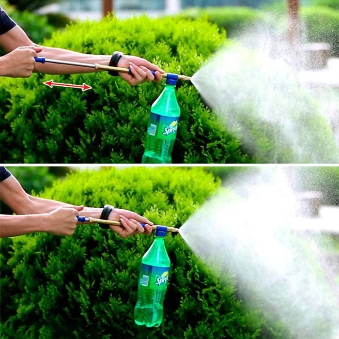 SprigFlow – Arrosage facile des plantes avec n'importe quel embout de bouteille