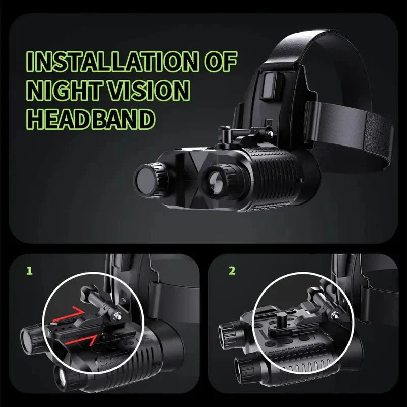 Jumelles de Vision Nocturne IR 3D