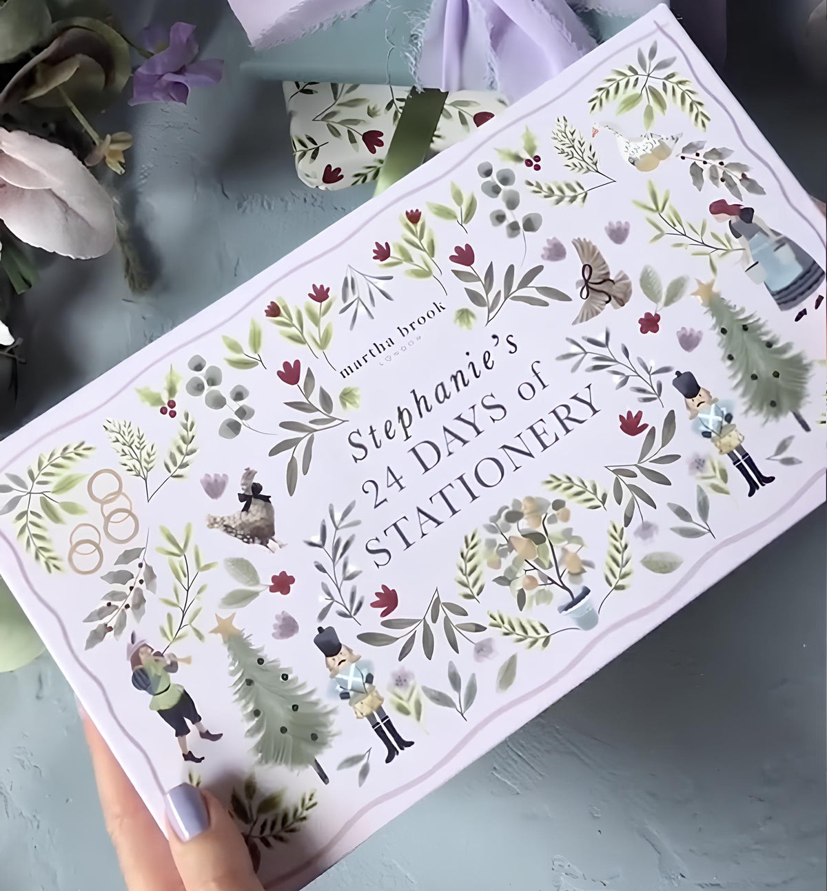 JollyJournals - Calendrier de l'Avent avec fournitures d'écriture 24 surprises