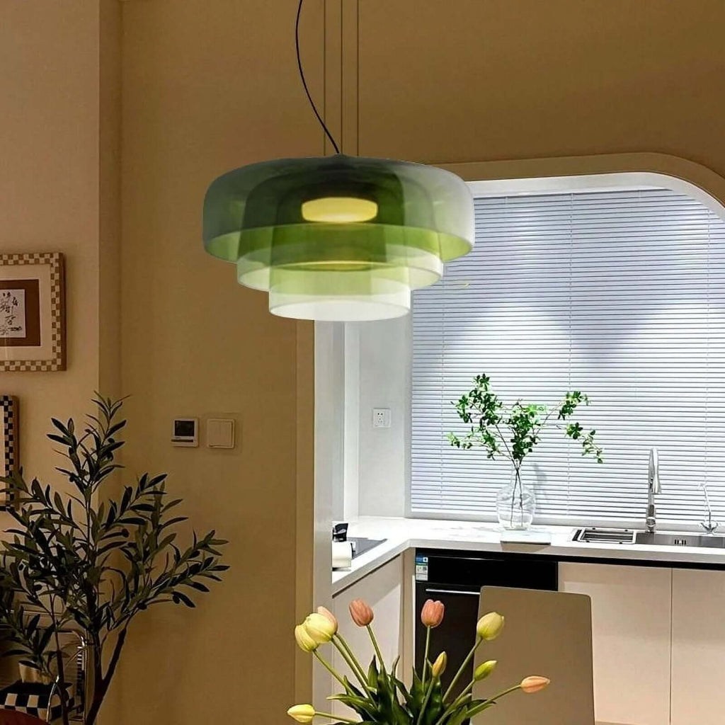 Suspension en Verre de Style Nordique