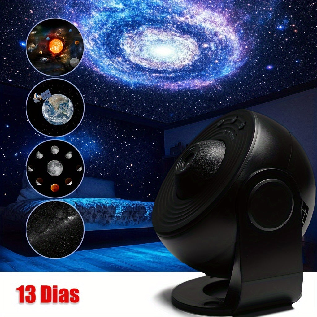 Projecteur d'Étoiles Galaxy – Impressionnante Projection LED Spatiale avec Fonction Minuteur