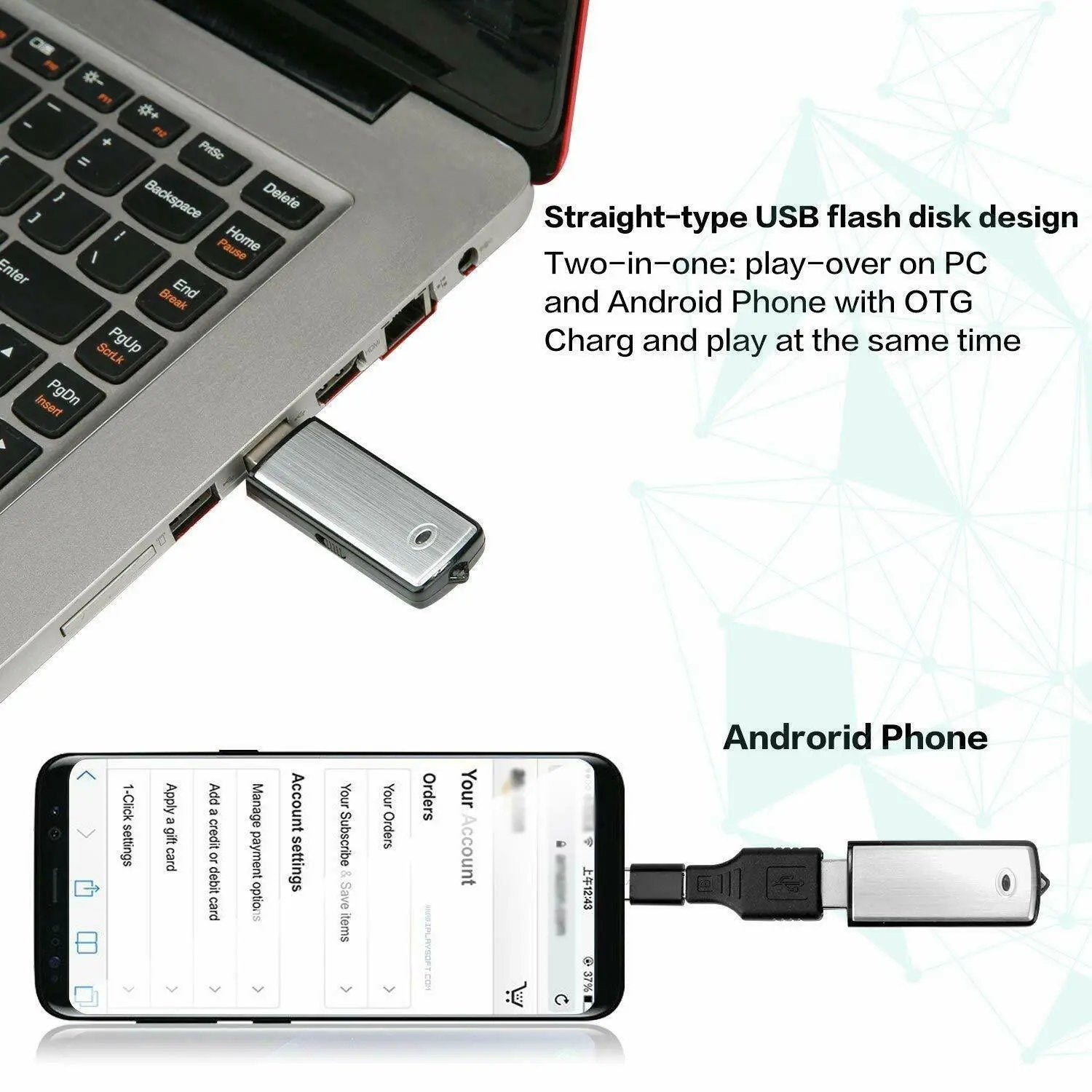 ECHONOVA – Enregistreur Audio USB avec Détection de Voix Intelligente