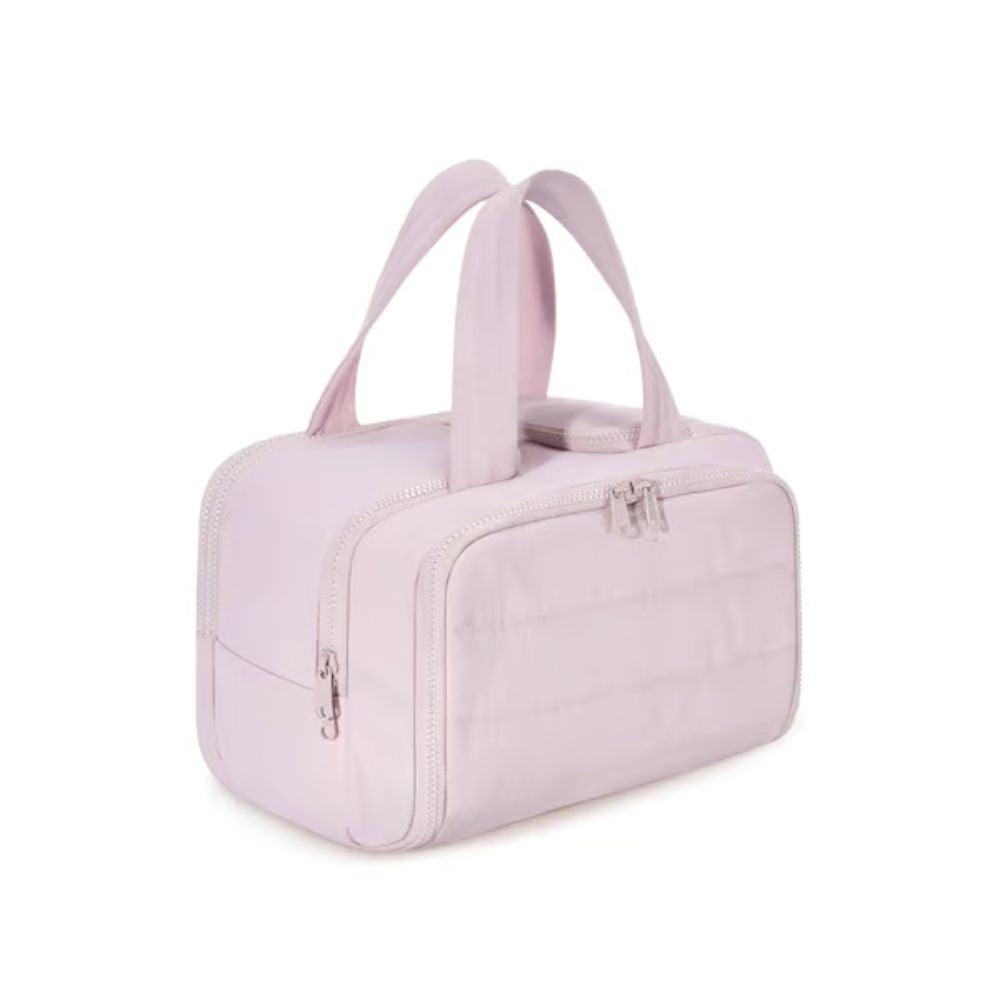 Skanto | Trousse de Toilette Puffy 4-en-1 pour Femmes – Grand Organisateur de Voyage pour Maquillage et Soins de la Peau