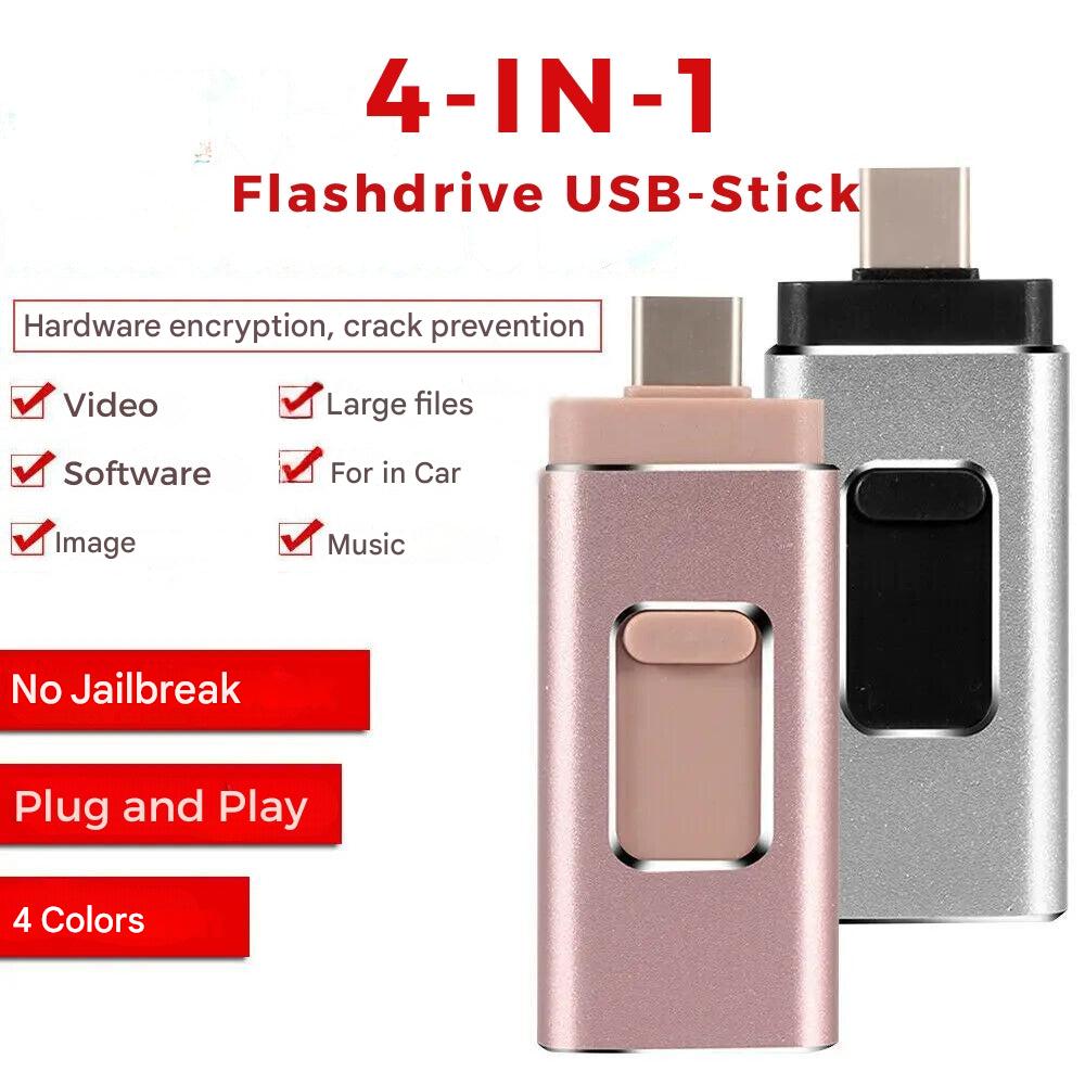 Clé USB 4-en-1 pour tous les appareils - DataFlex
