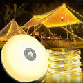 Lampe de camping rétractable 4-en-1