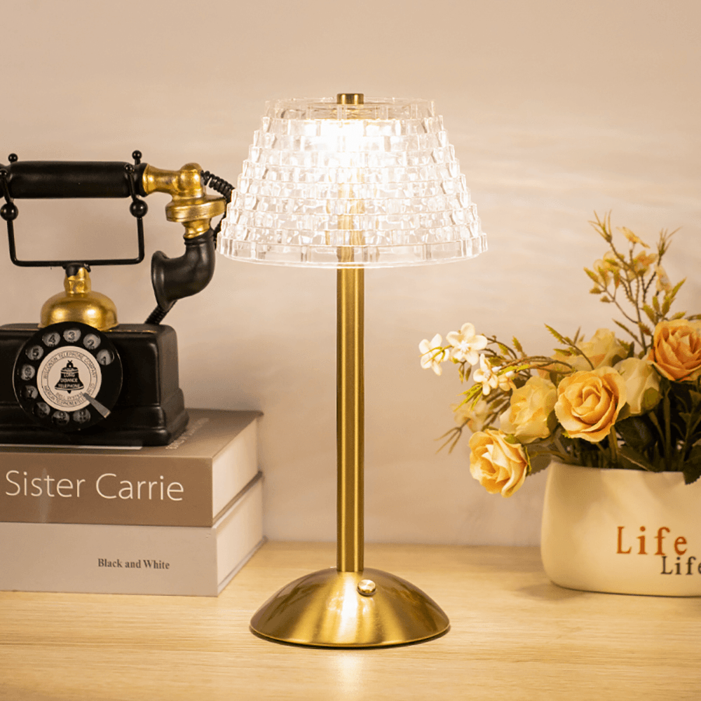 GlimmerLampe de Table - Élégante et Sans Fil