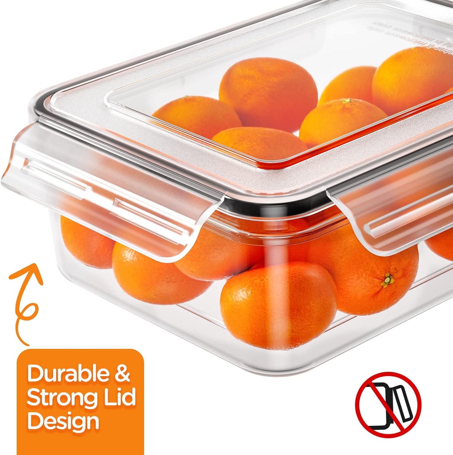 Ensemble de stockage alimentaire hermétique de 40 pièces - SnapStore