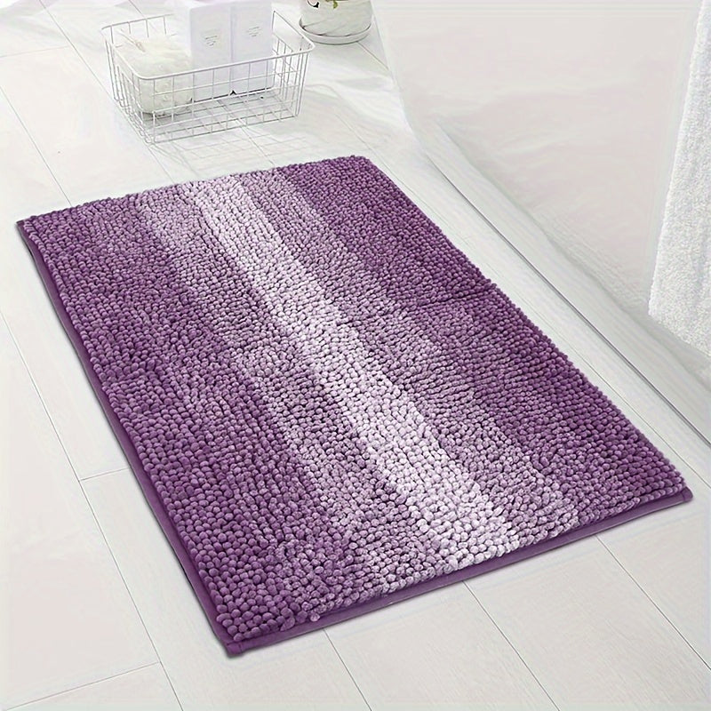 Tapis de Bain en Chenille – Luxe et Confort pour Salle de Bain et Entrée