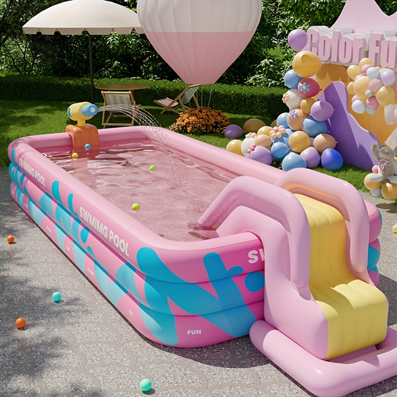 Jouet Gonflable de Piscine pour le Jardin – PVC Durable, Parfait pour les Fêtes d'Été et les Moments en Famille