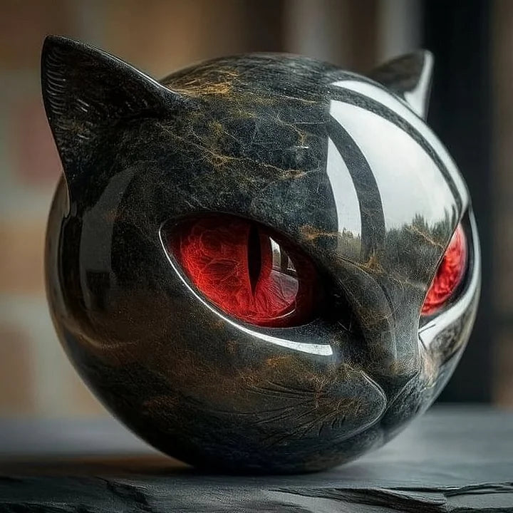 50% de réduction | Noctura™ | Sculpture mystique de chat noir