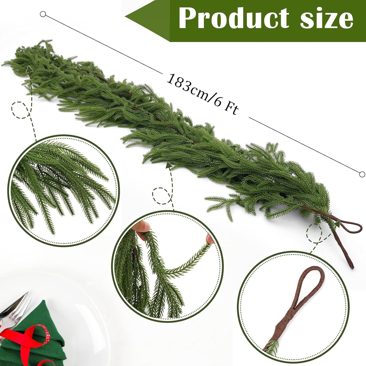 KiefernGlanz™ Accent festif toujours vert