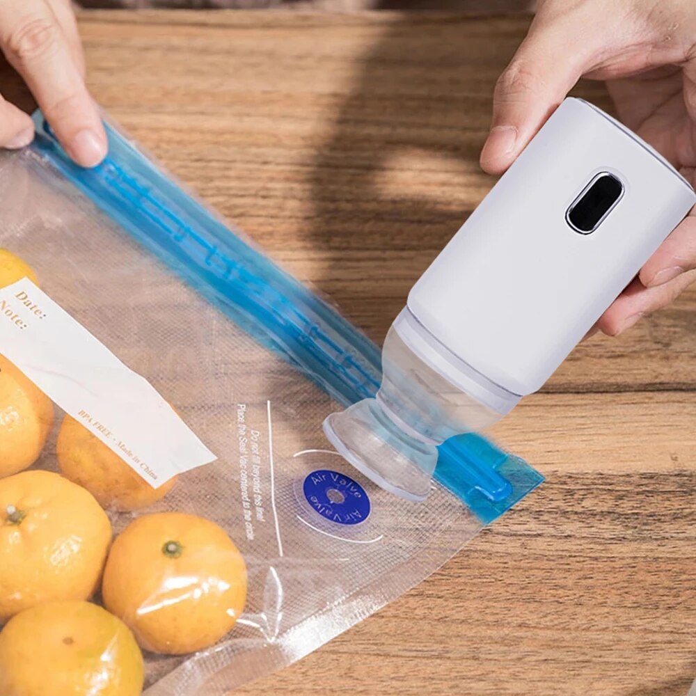 Frisch Vacpro™ | Préservez la fraîcheur instantanément d'une simple pression sur un bouton !