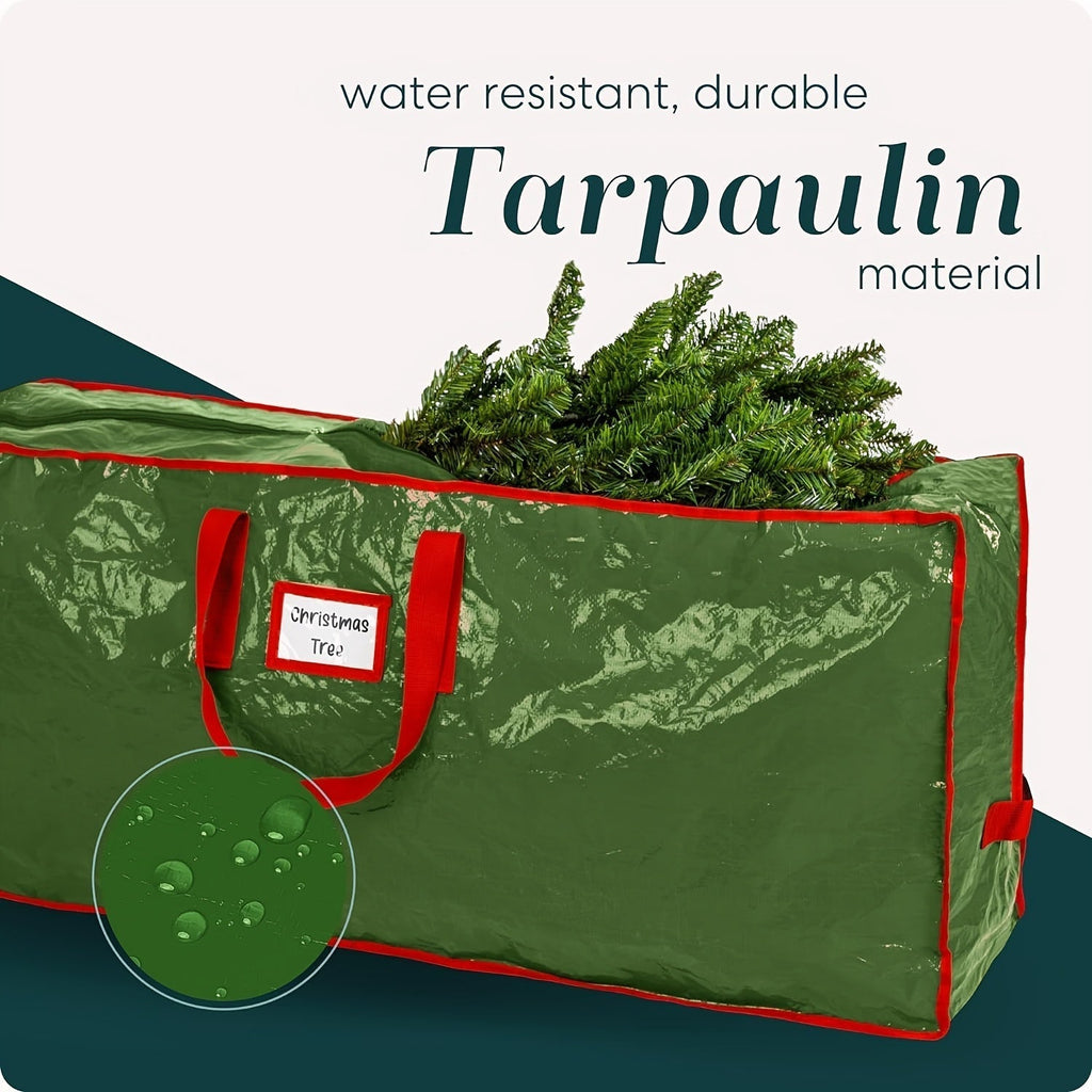 Grand sac de rangement pour arbres de Noël artificiels – Modèle TreeTote en polyester imperméable et résistant
