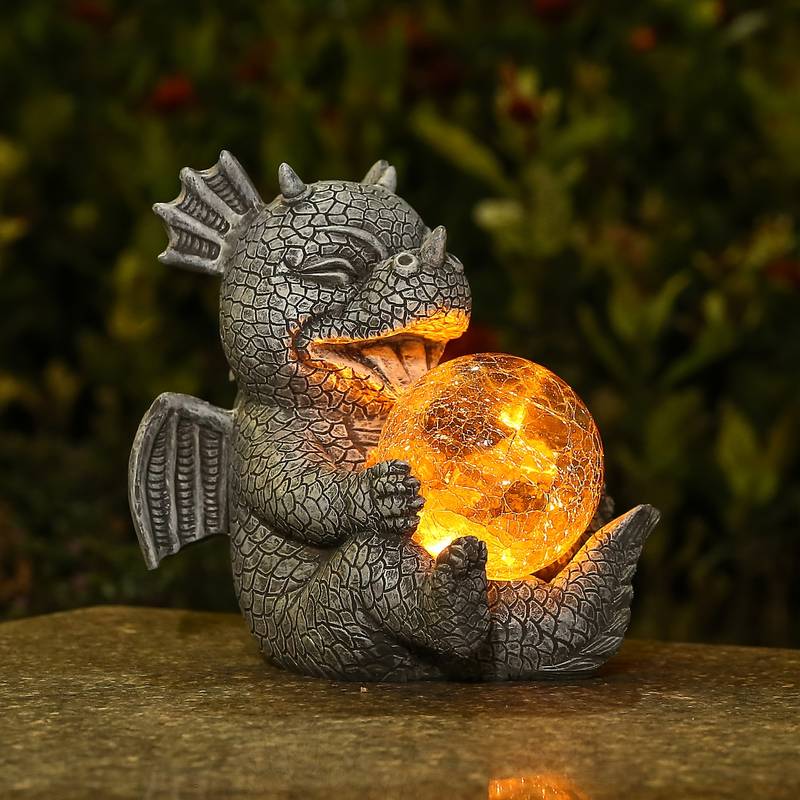 Lampe de table LED unique en forme de dragon