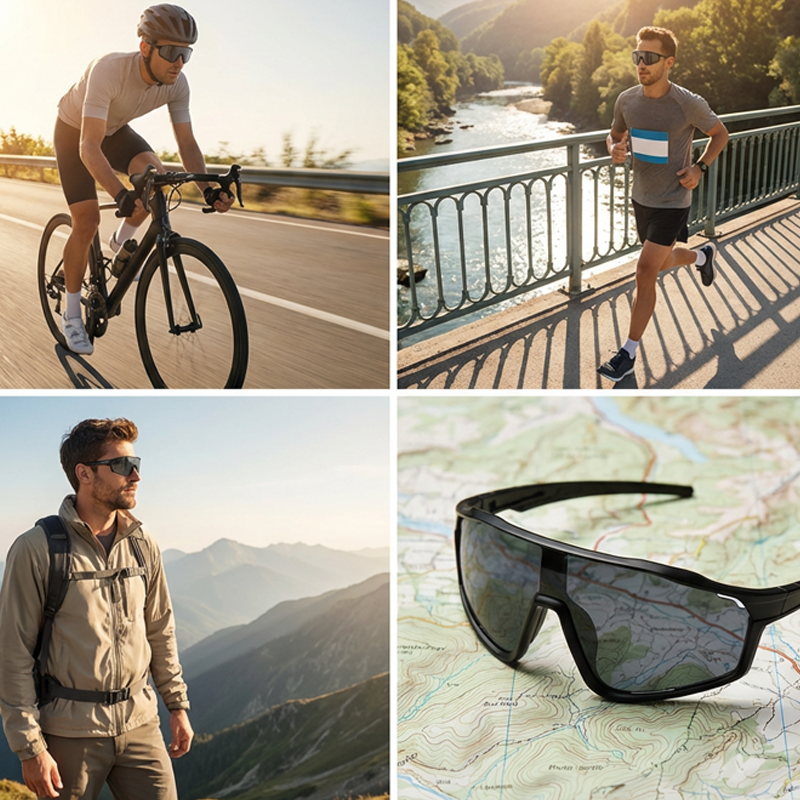 VisionFlex™ | Lunettes de sport – Photochromiques, protection UV & design panoramique