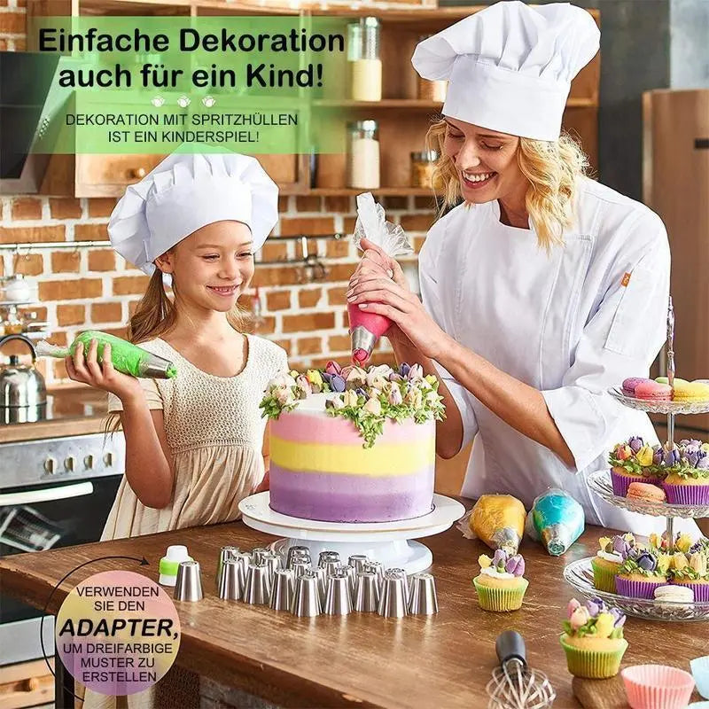 Cuisinez de magnifiques et professionnelles gâteaux ! | Ensemble de 14