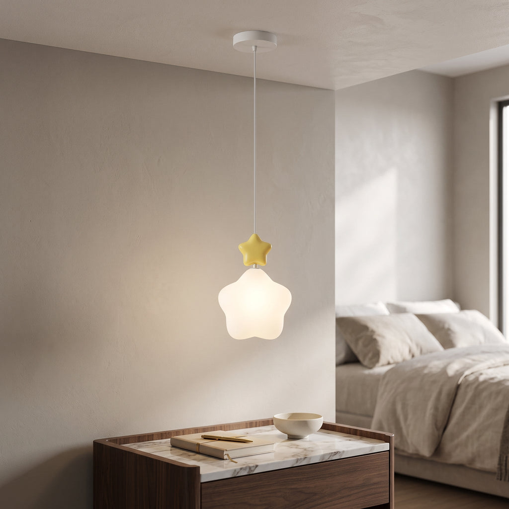 Lampe de plafond Nuage et Étoile LED pour Chambre d'Enfant