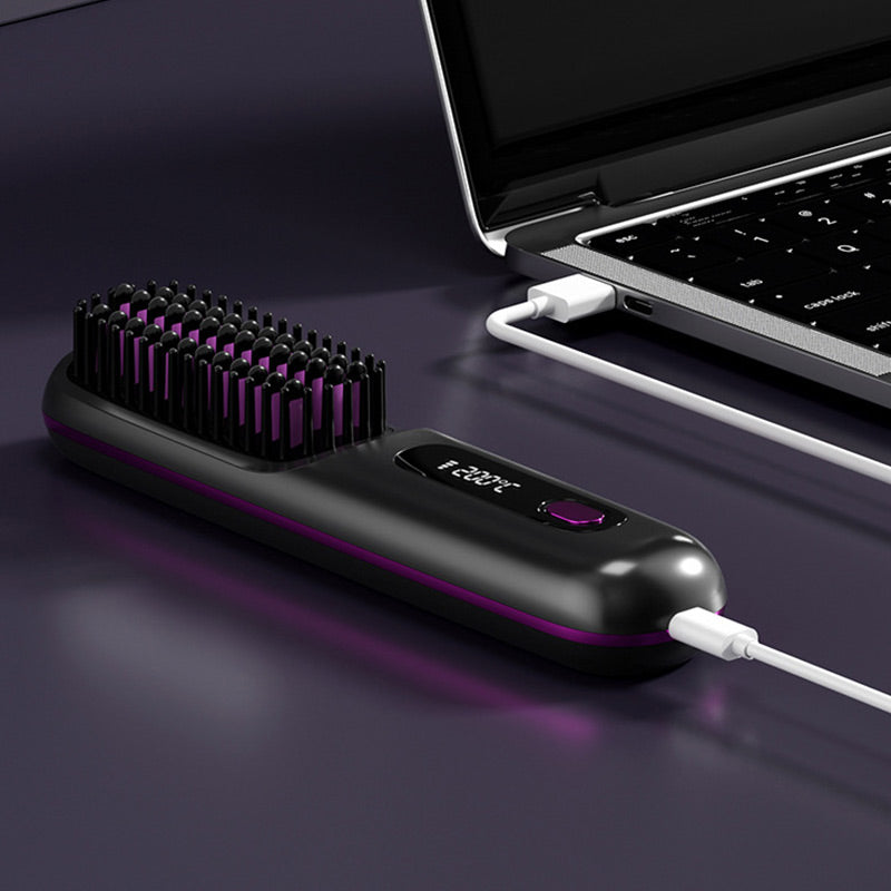 SilkGlow™ | Brosse lissante sans fil avec technologie céramique