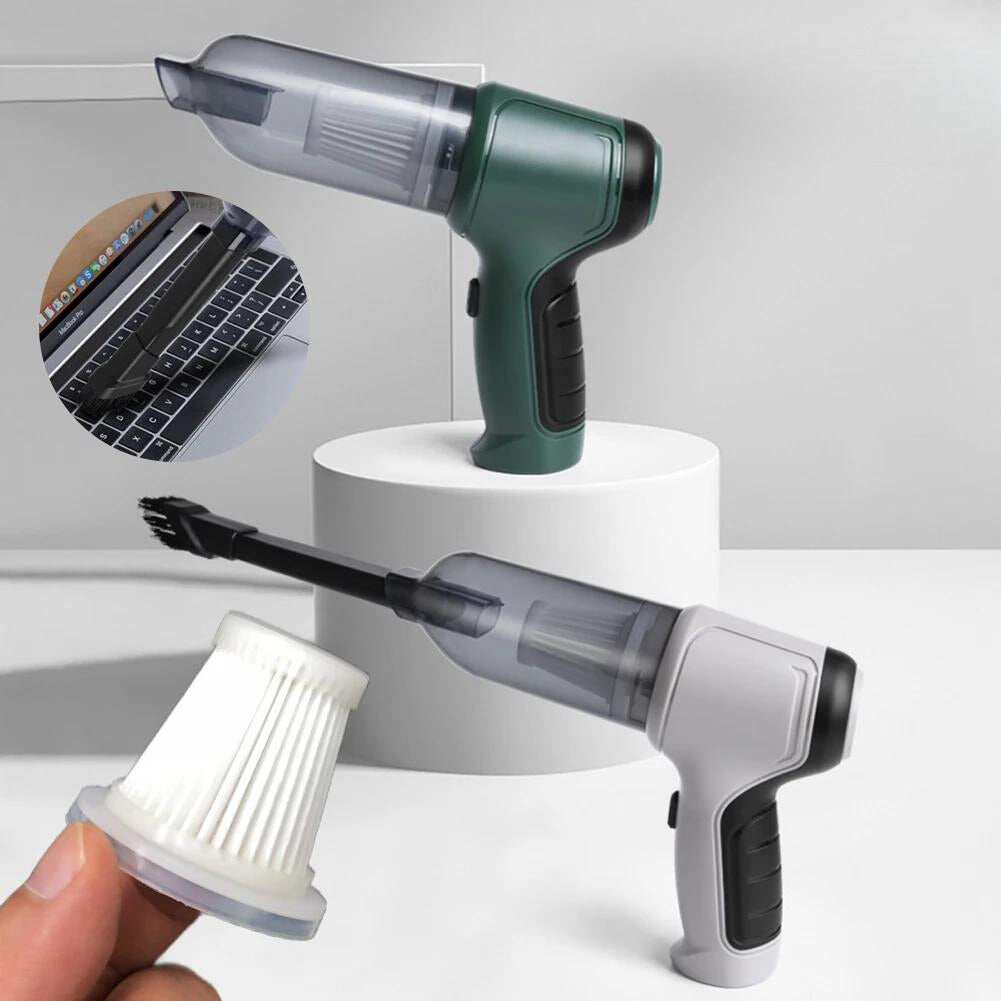 TurboClean Pro™ | Puissance Ultime, Liberté Sans Fil pour Votre Aspirateur de Voiture !