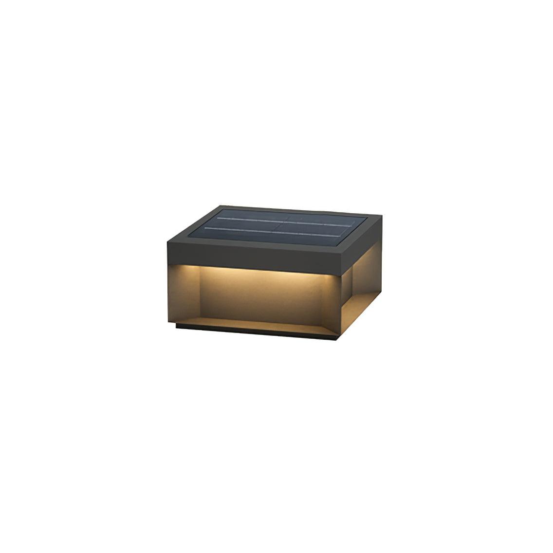 Lampe de Poste Solaire d'Extérieur - Étanche IP65