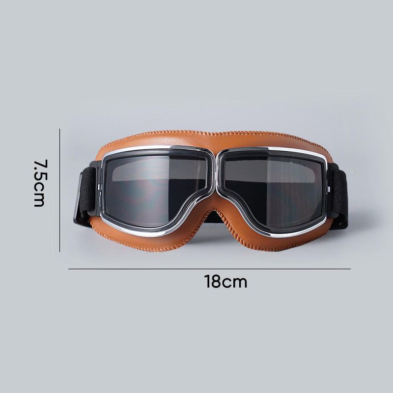Lunettes de moto vintage