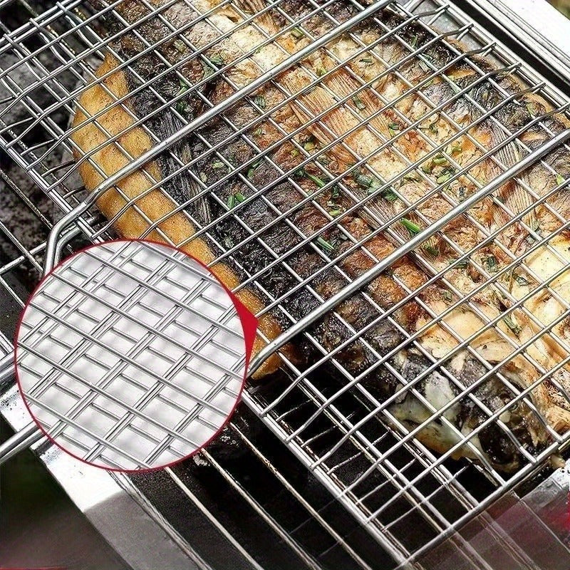 GRILLGRID – Panier de BBQ Grande Capacité pour un Contrôle de Grillade Uniforme en Plein Air