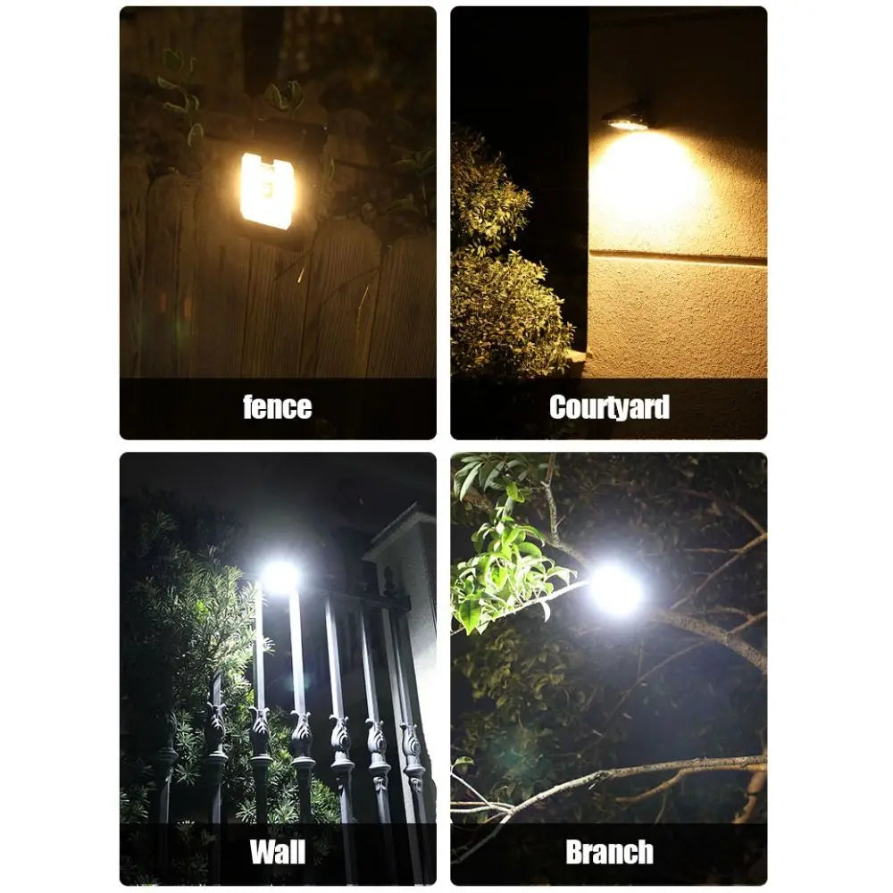 Lampe solaire avec détecteur de mouvement pour l'extérieur | Montage par clip sans outils | Lampe LED étanche | Couverture jusqu'à 30 m² | Temps de charge de 10 heures