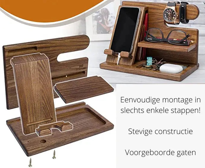 WalnutDepot – Créez des commandes facilement à votre bureau grâce à une organisation astucieuse