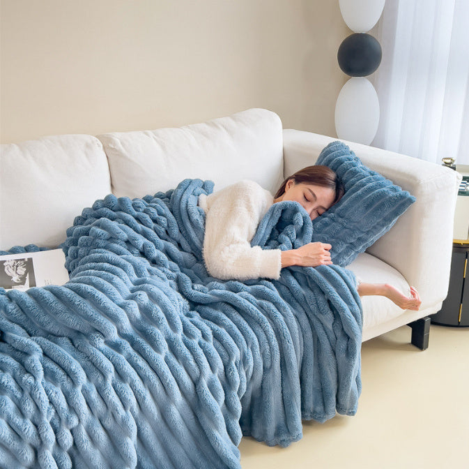 Drap de Confort Douillet - La Chaleur Parfaite pour les Soirées d'Hiver