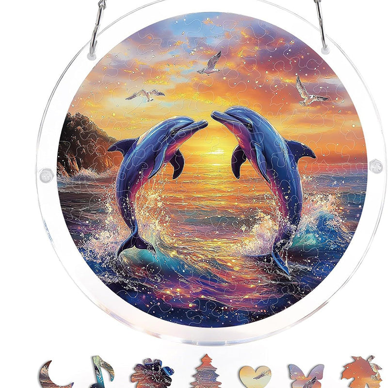 RadianceFlow™ | Attrape-lumière avec un fascinant design de coucher de soleil océanique