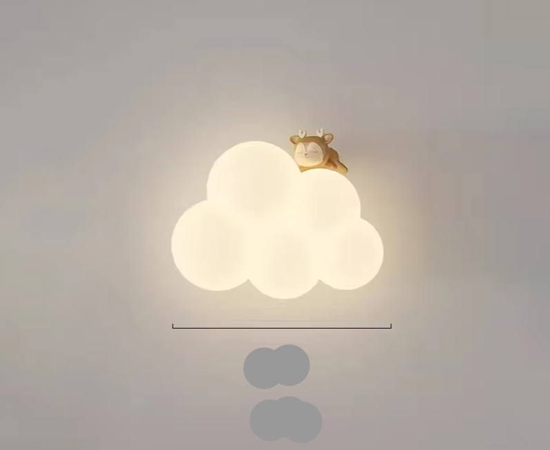Magie de la Lumière dans la Lampe Murale pour Enfants