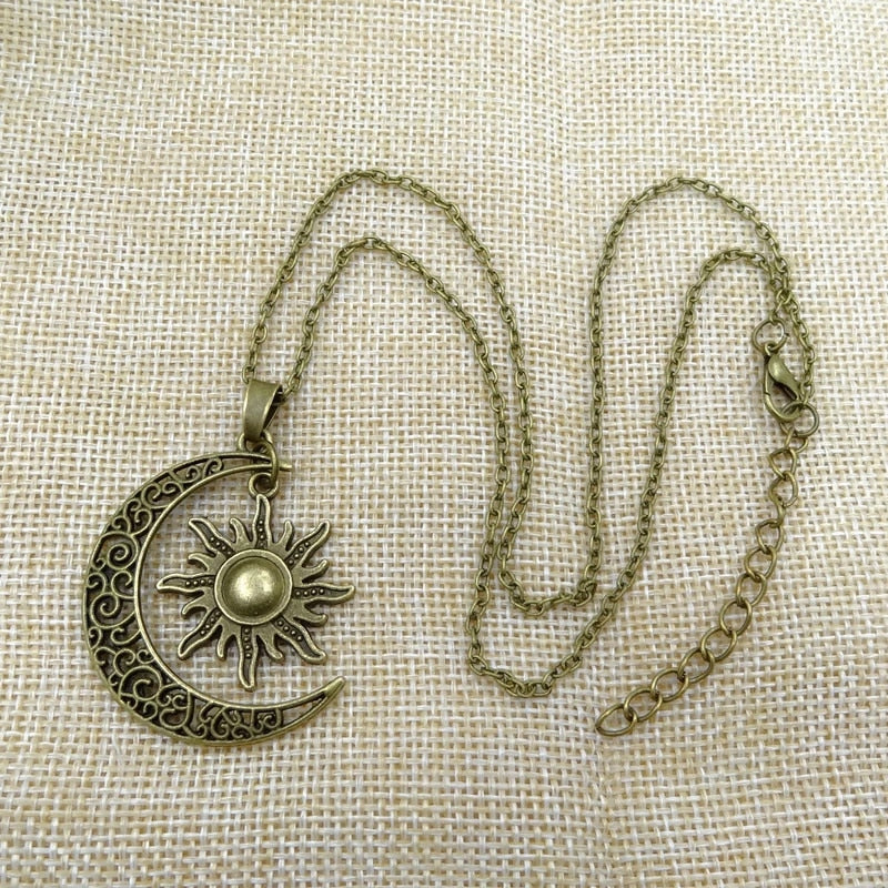 Collier Vintage Sun Moon™ | 1+1 GRATUIT