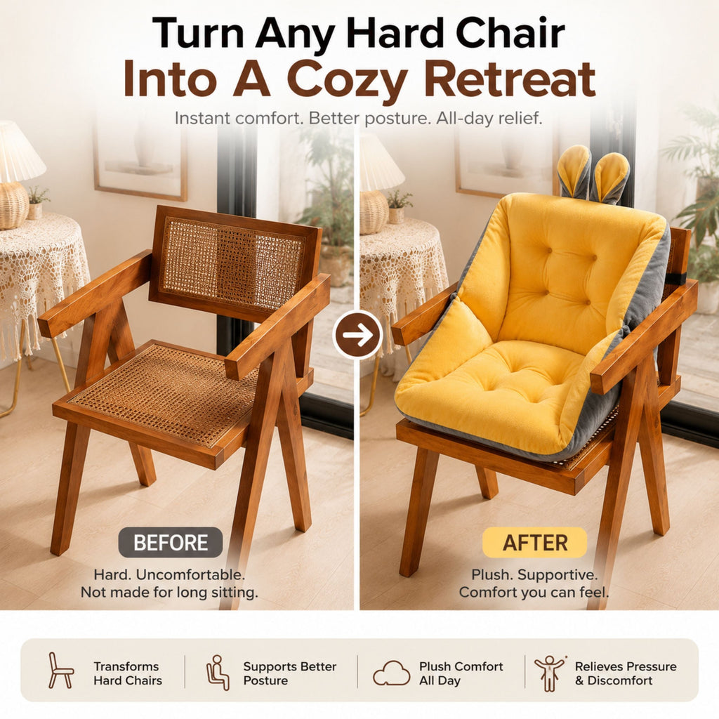 SEATRELIEF – Coussin Ergonomique pour Coccyx pour un Confort Optimal