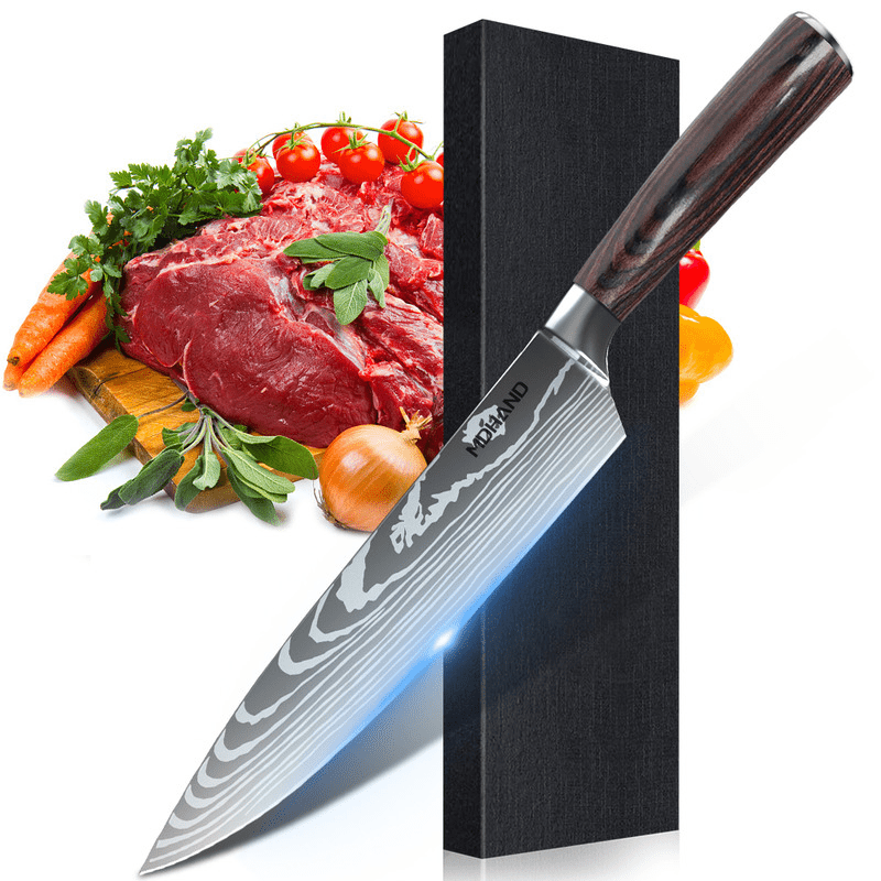 Ensemble de couteaux de chef, qualité professionnelle et design élégant