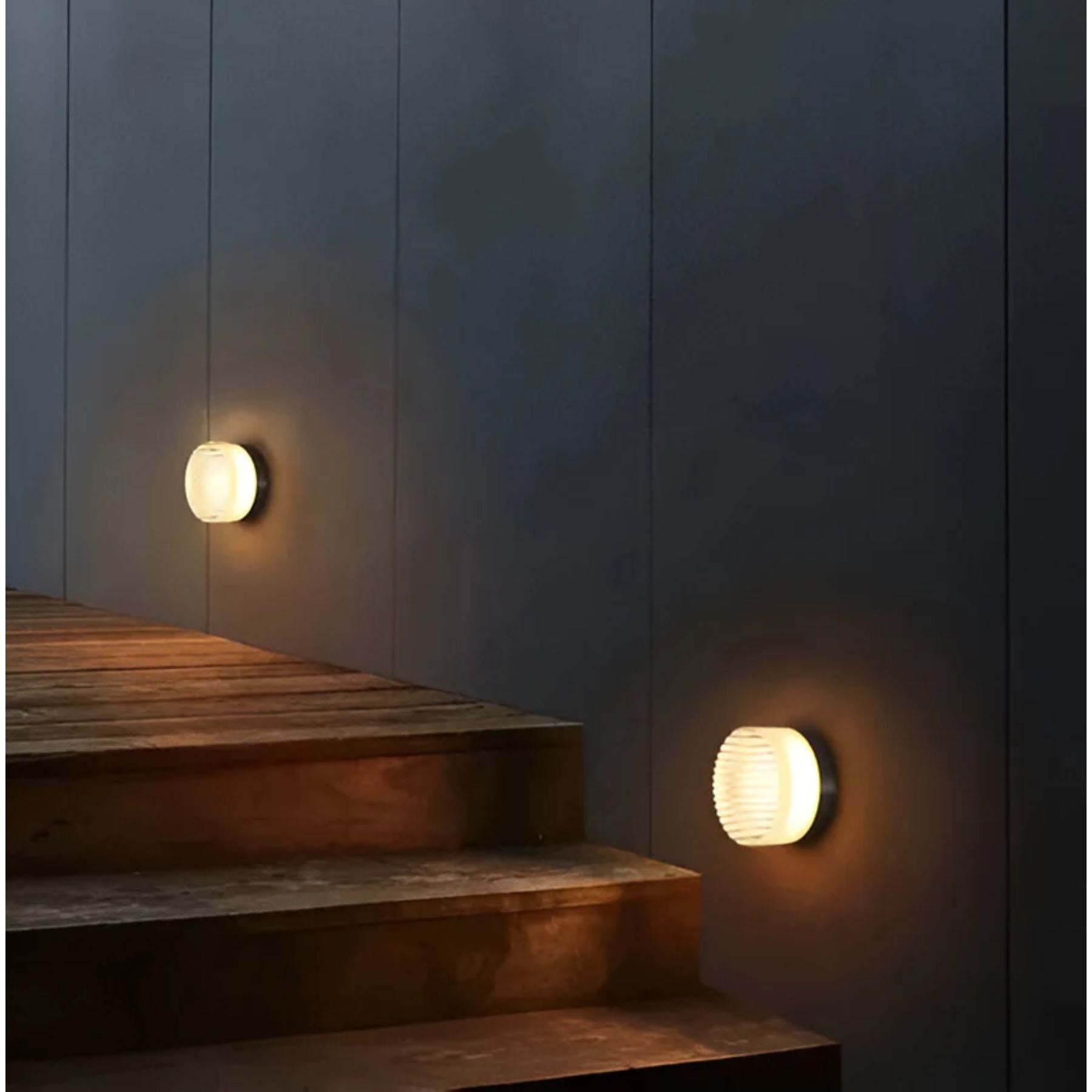Applique LED ronde pour escaliers