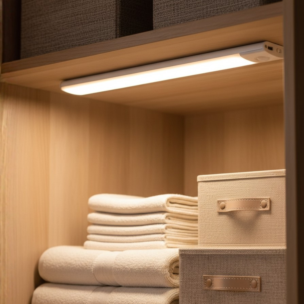 IllumiStick | Luminaire LED Rechargeable avec Capteur de Mouvement