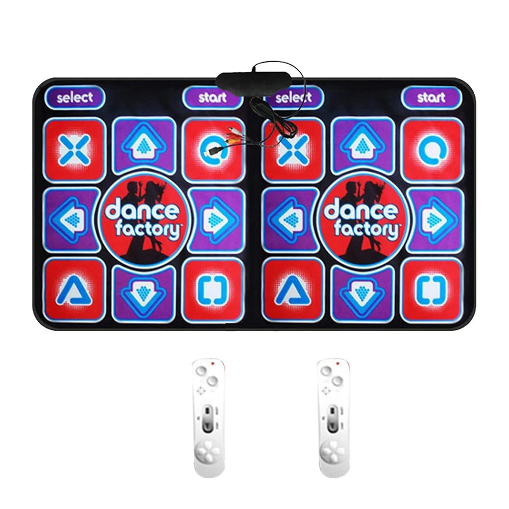 Tapis de Danse Double avec Télécommande - RhythmFlex