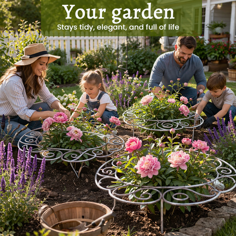 BloomSupport™ | Support de plantes discret pour des fleurs droites et saines