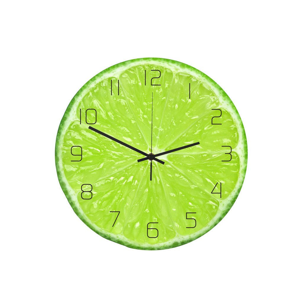 Horloge Murale Fruit Fiesta - Décoration Joyeuse pour Votre Espace