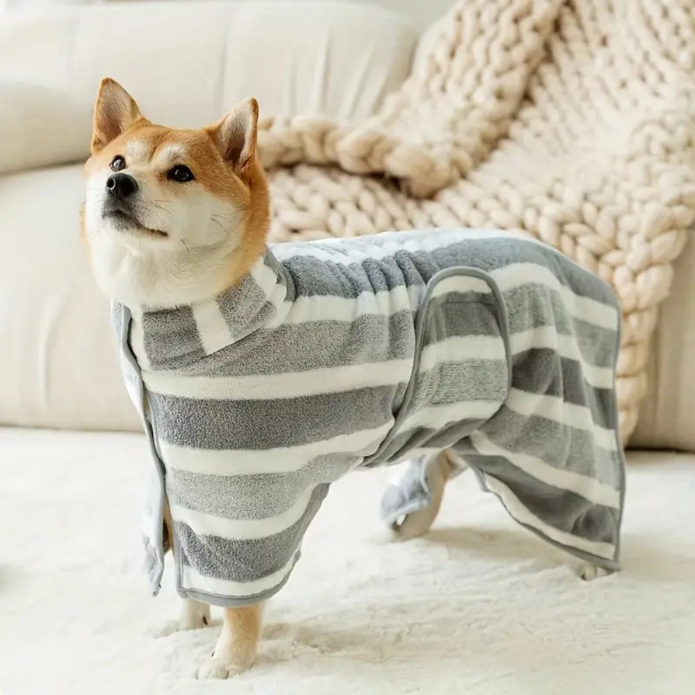 Robe de Séchage pour Chien à Toucher Doux