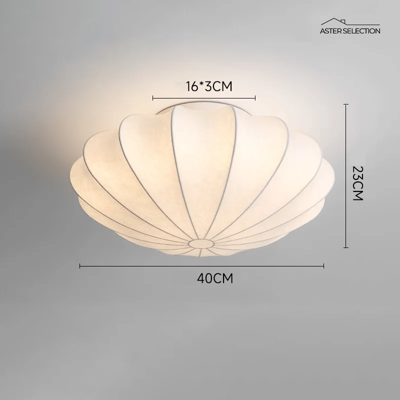 Lustre Designer en Soie