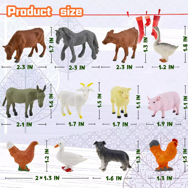 Calendrier de l'Avent Crèche de Noël - Pour une expérience de Noël magique